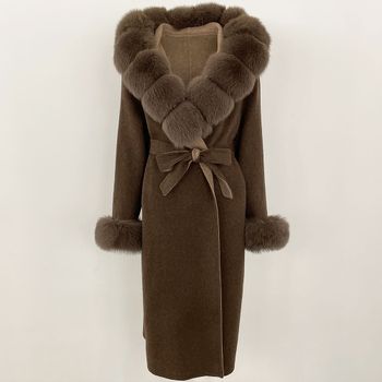DILARA COAT FULL BROWN