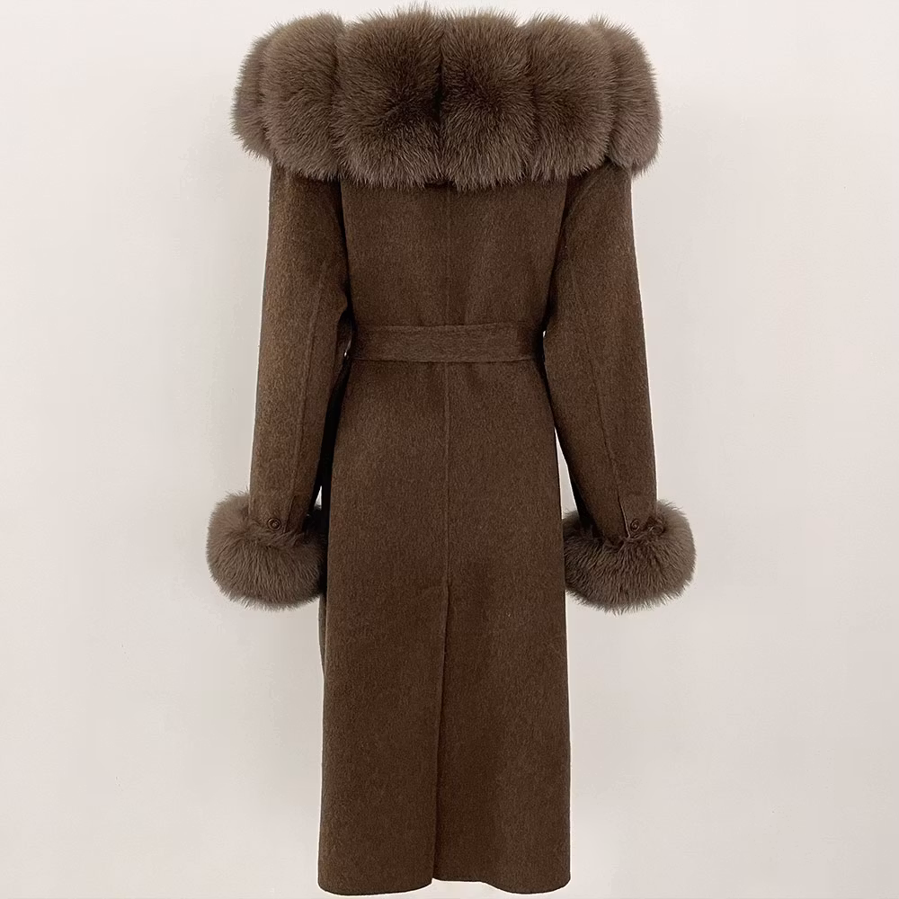DILARA COAT FULL BROWN