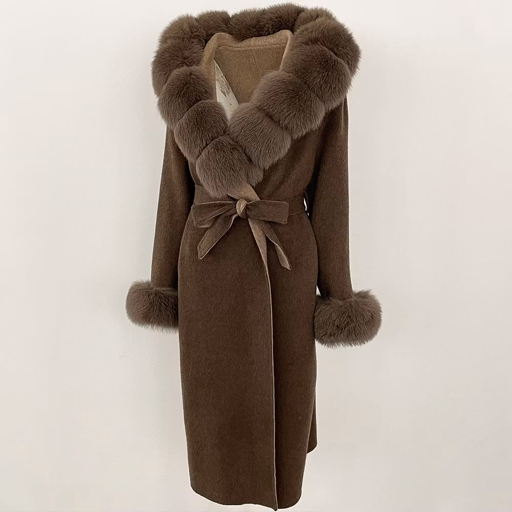DILARA COAT FULL BROWN