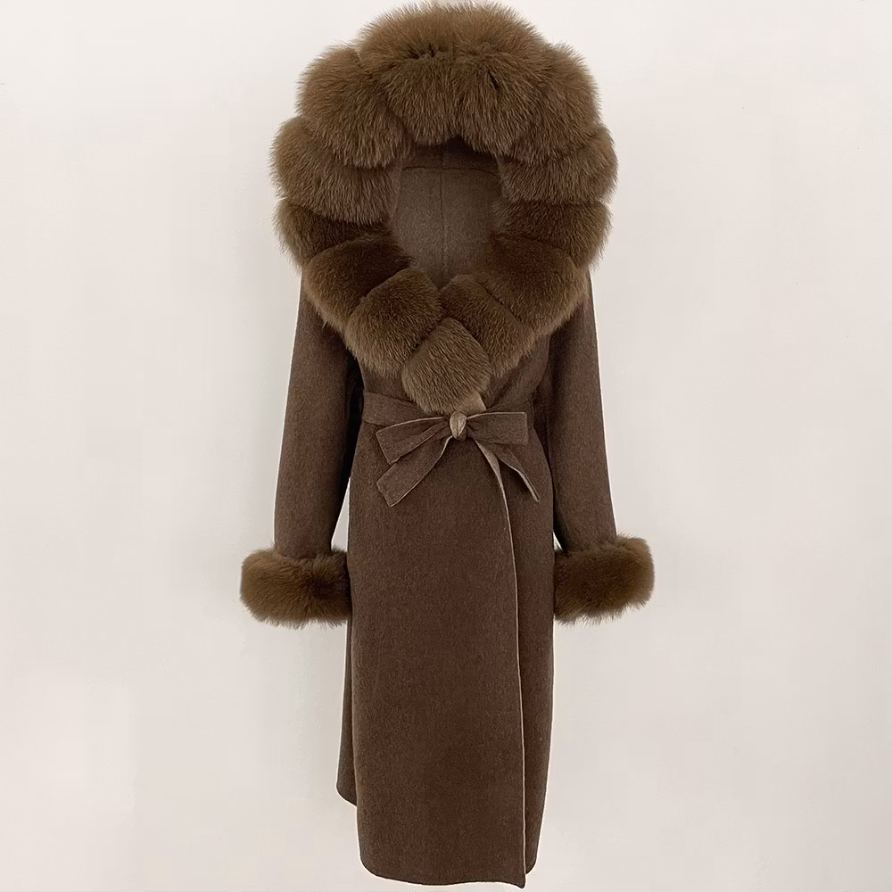 DILARA COAT FULL BROWN