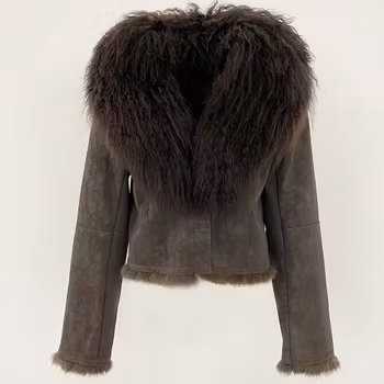 ALBA JACKET BROWN