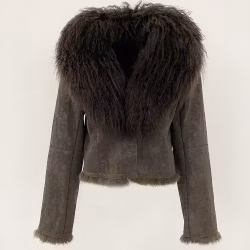 ALBA JACKET BROWN
