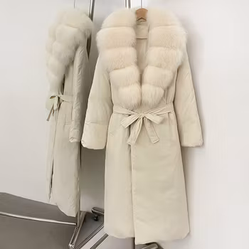 ISOLDE JACKET LONG WHITE