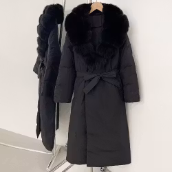 ISOLDE JACKET LONG ALL BLACK