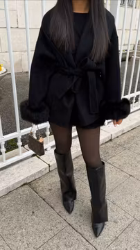 SYDNEY COAT BLACK