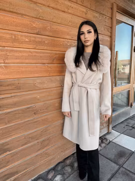 GIOVANNA COAT NUDE