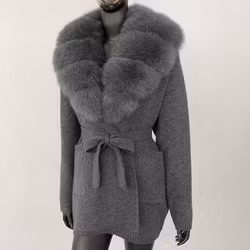 ARIA CARDIGAN JACKET GREY