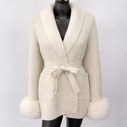 KIARA CARDIGAN JACKET WHITE