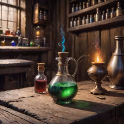 Trolldryck med färgväljare