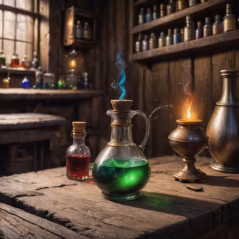 Trolldryck med färgväljare