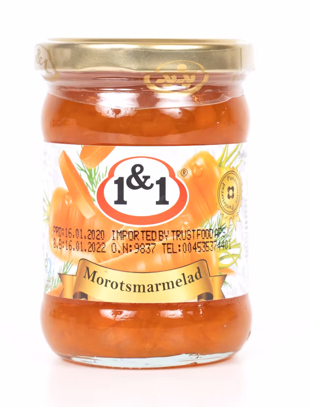 Morotsmarmelad – 1&1