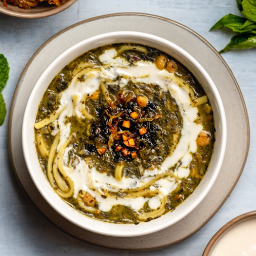 Sabzi Ash fryst