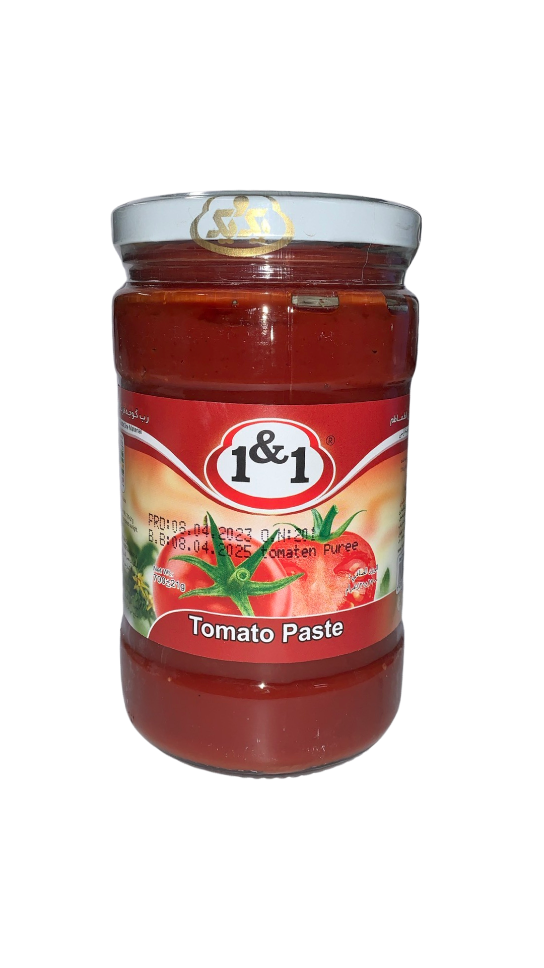 Tomatpure 1&1 glasburk