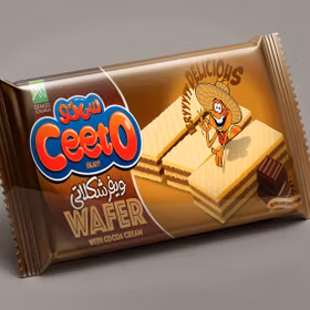 Våfflor med Choklad 140 gram- Ceeto