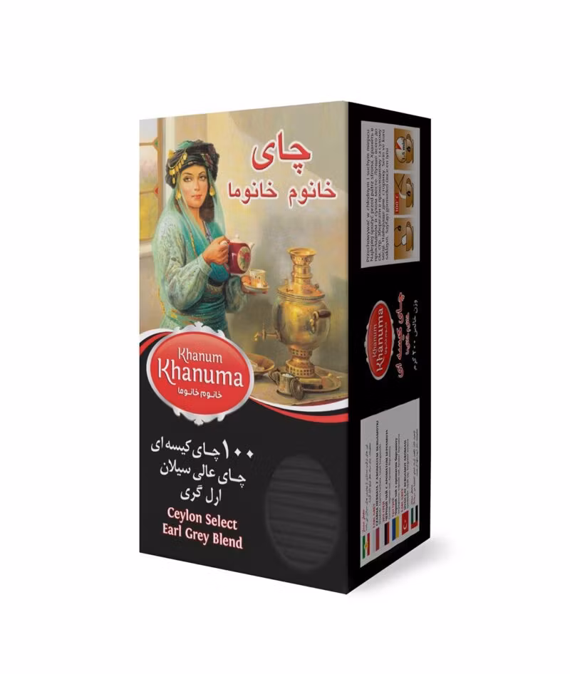 Khanum khanuma Earl grey svatr 100*2g