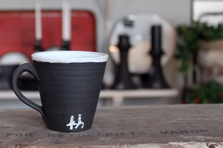 Liten kaffekopp - Svart