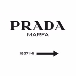 Poster 30x40, Prada Marfa