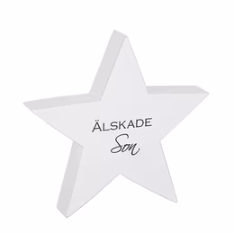 Stående Stjärna "Älskade son"