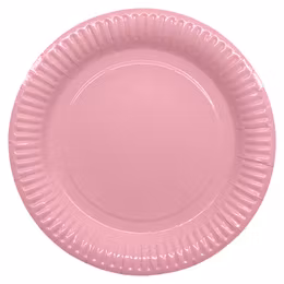 Papperstallrik - Rosa