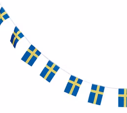Girlang - Sverigeflagga