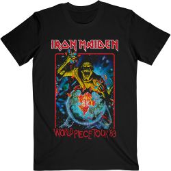 IRON MAIDEN: World Piece Tour ´83 T-shirt (black)