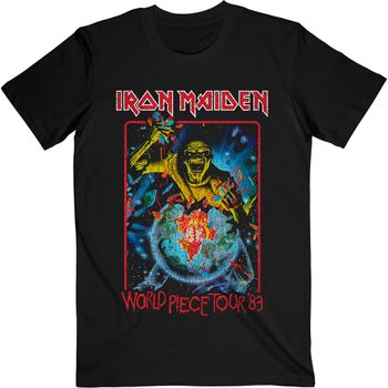 IRON MAIDEN: World Piece Tour ´83 T-shirt (black)