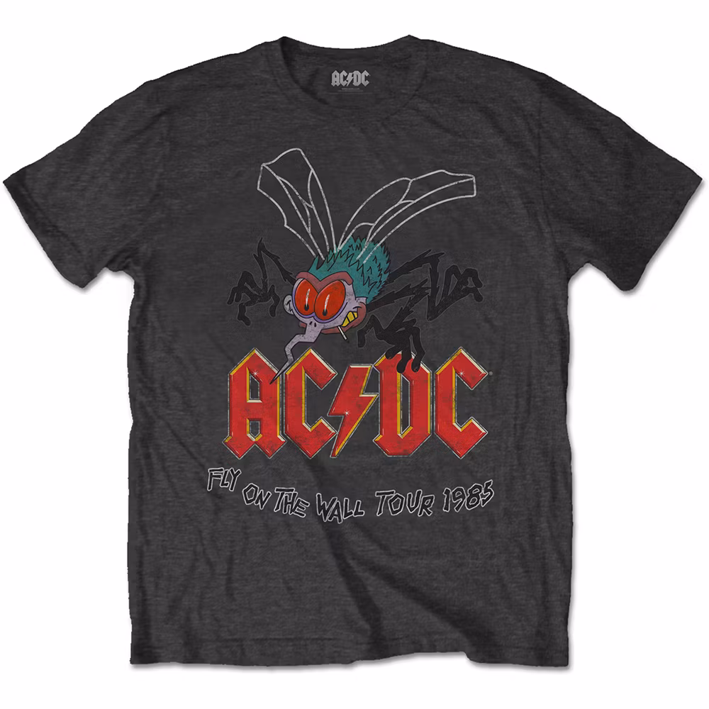 AC/DC: Fly On The Wall Tour T-shirt (charcoal grey)