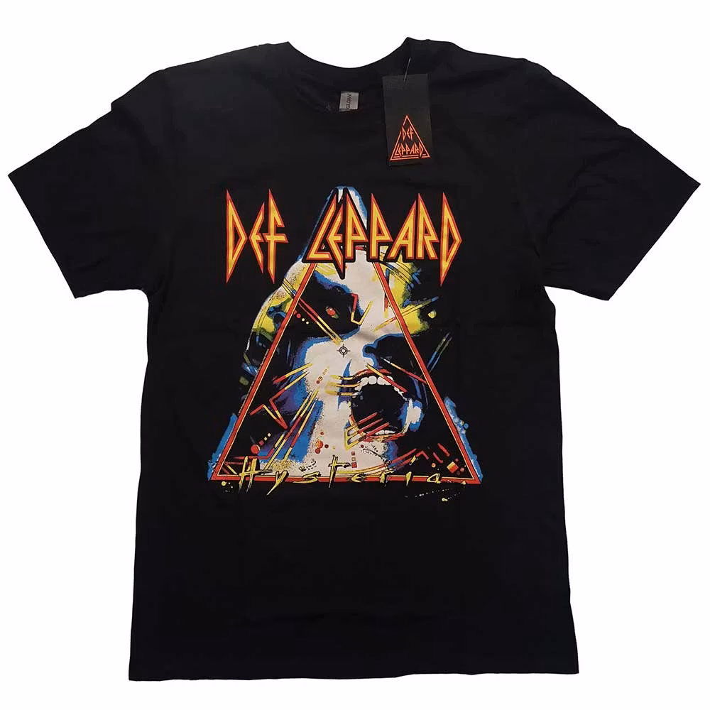 DEF LEPPARD: Hysteria T-shirt (black)