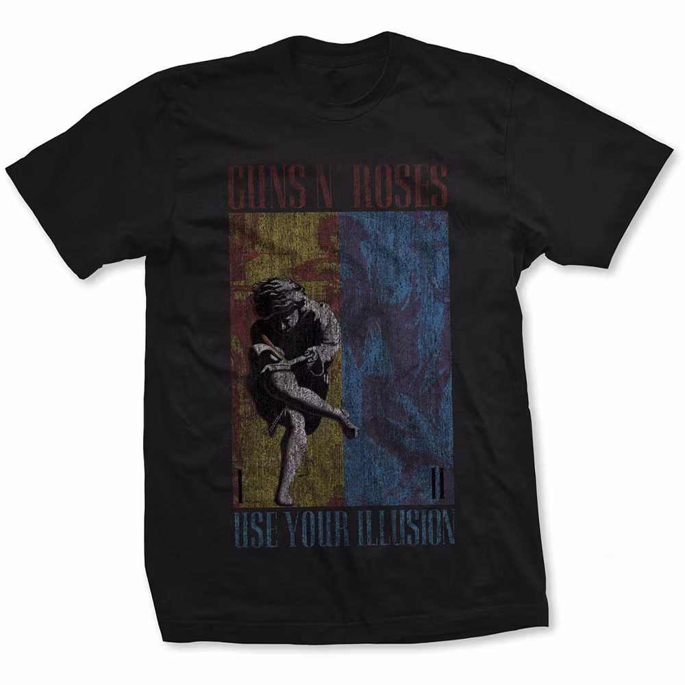 GUNS N' ROSES: Use Your Illusion T-shirt (black)