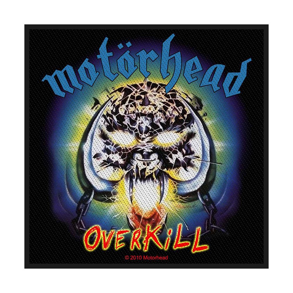 MOTÖRHEAD: Overkill Standard Patch (tygmärke)