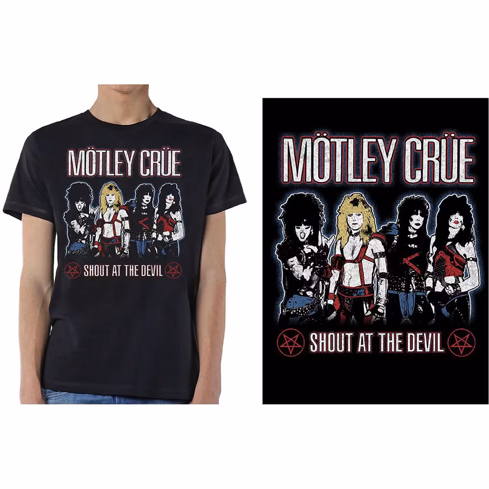 MÖTLEY CRUE: Shout at the Devil T-shirt (black)