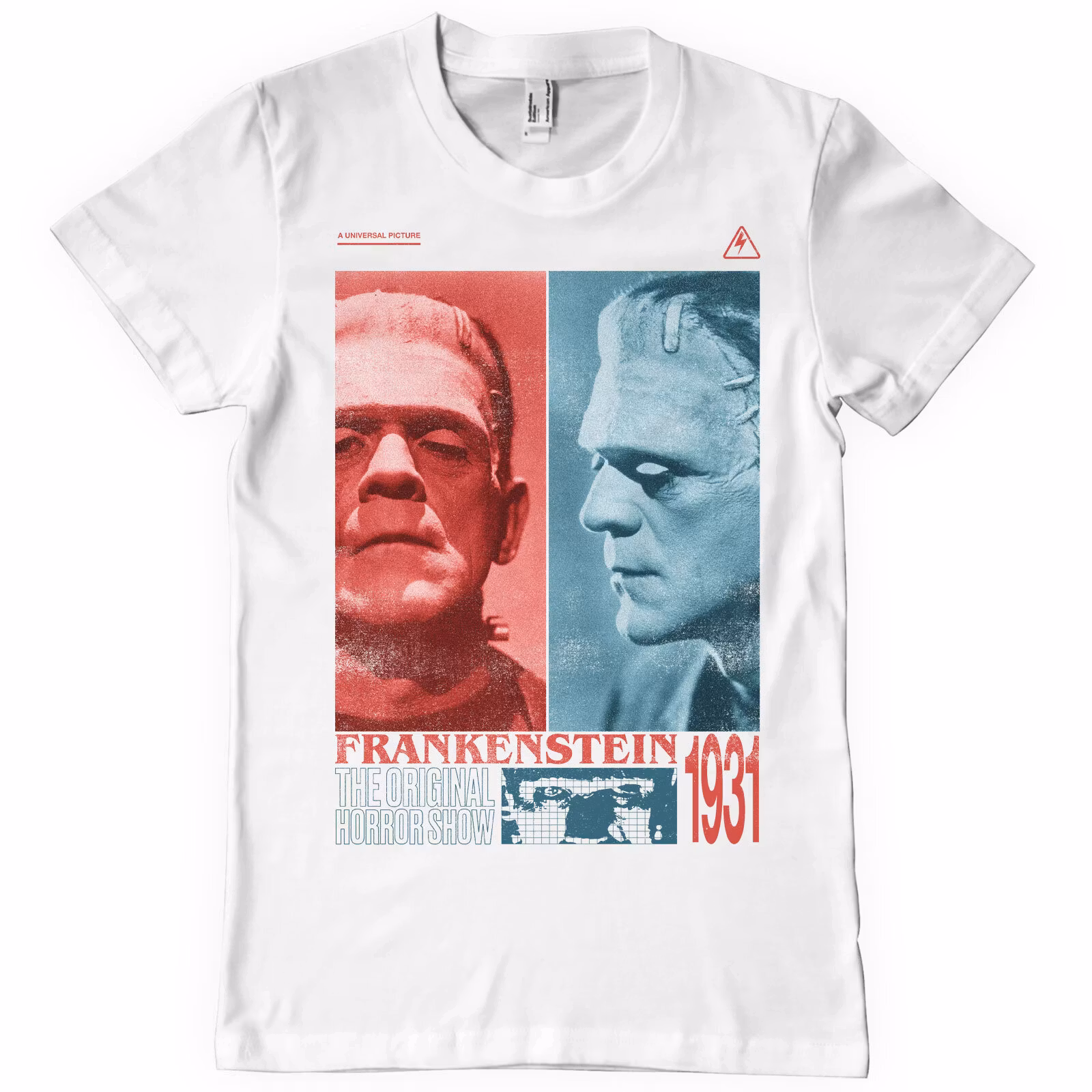 FRANKENSTEIN: Horror Show T-Shirt (white)