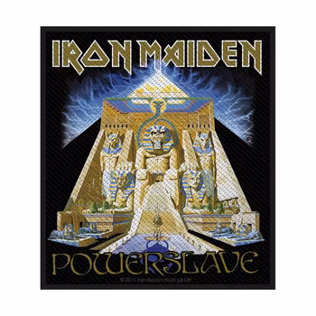 IRON MAIDEN: Powerslave Standard Patch (tygmärke)