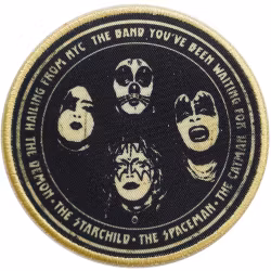 KISS: Hailing From NYC Printed Patch (tygmärke)