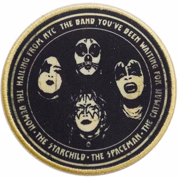 KISS: Hailing From NYC Printed Patch (tygmärke)