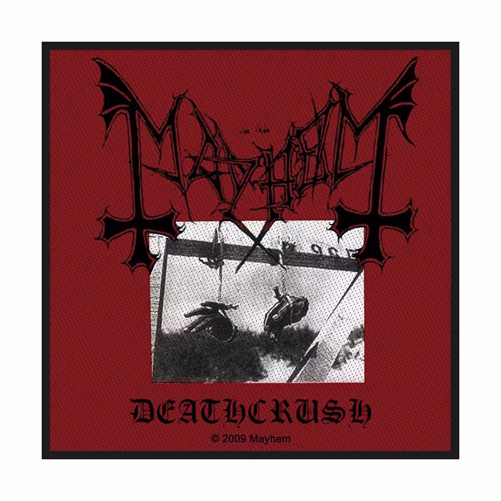 MAYHEM: Deathcrush Standard Patch (tygmärke)