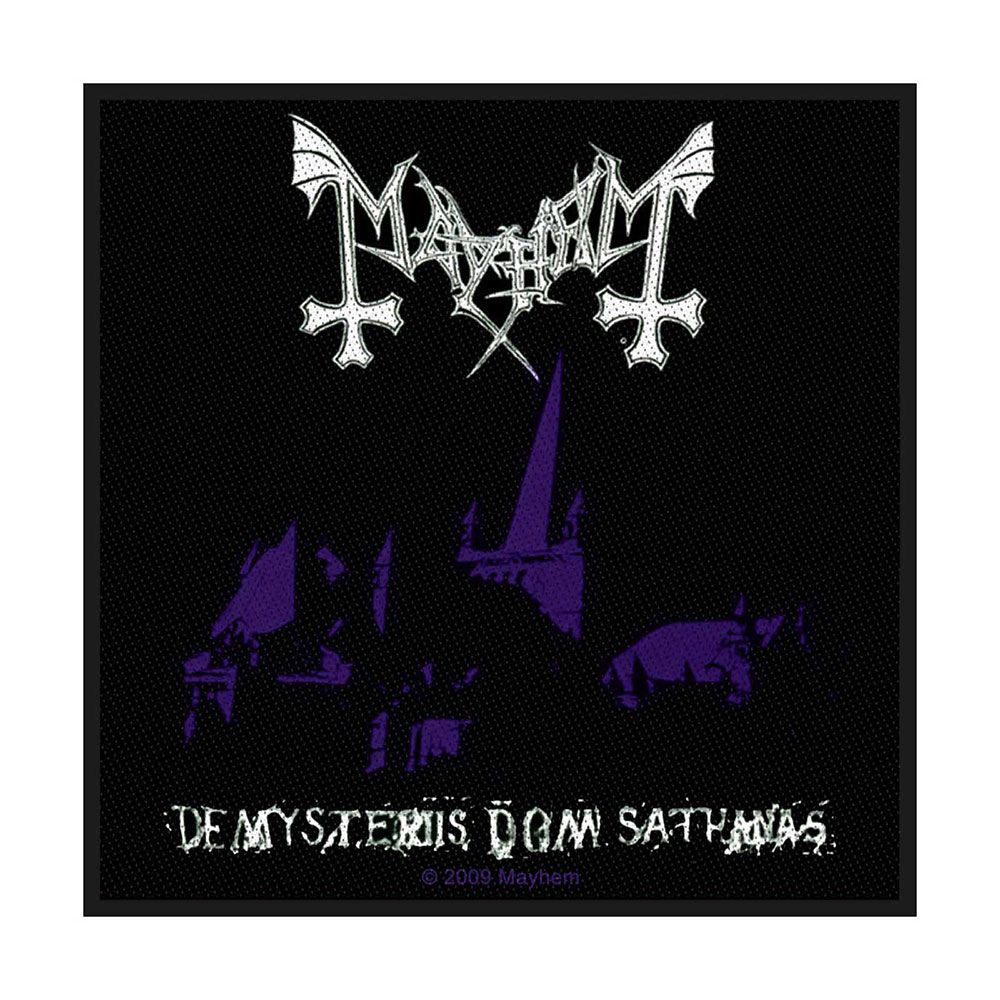 MAYHEM: De Mysteriis Dom Sathanas Standard Patch (tygmärke)