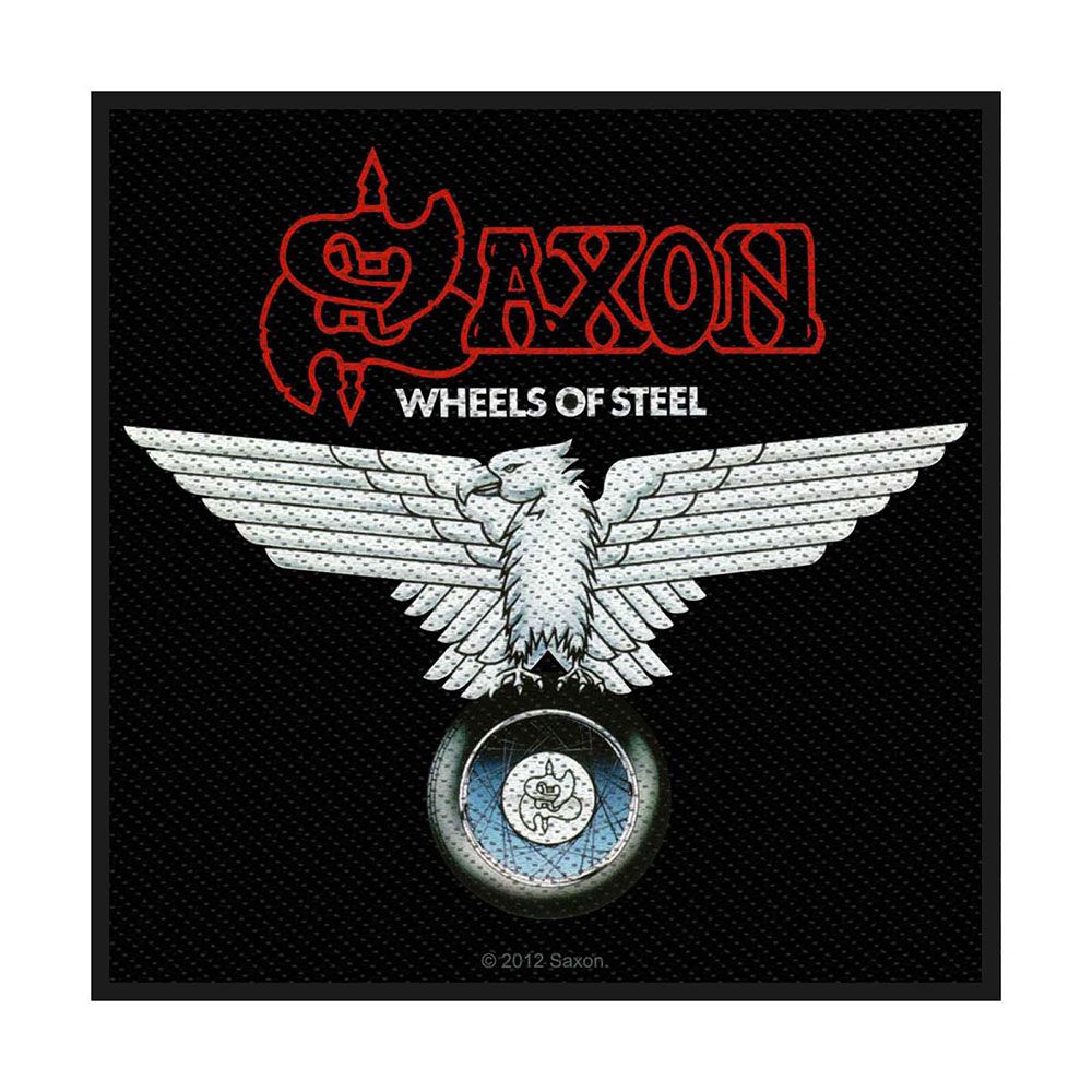 SAXON: Wheels Of Steel Standard Patch (tygmärke)