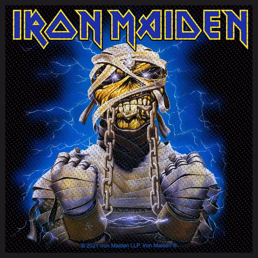 IRON MAIDEN: Powerslave Eddie Standard Patch (tygmärke)