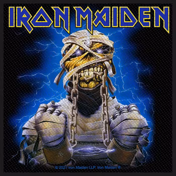 IRON MAIDEN: Powerslave Eddie Standard Patch (tygmärke)