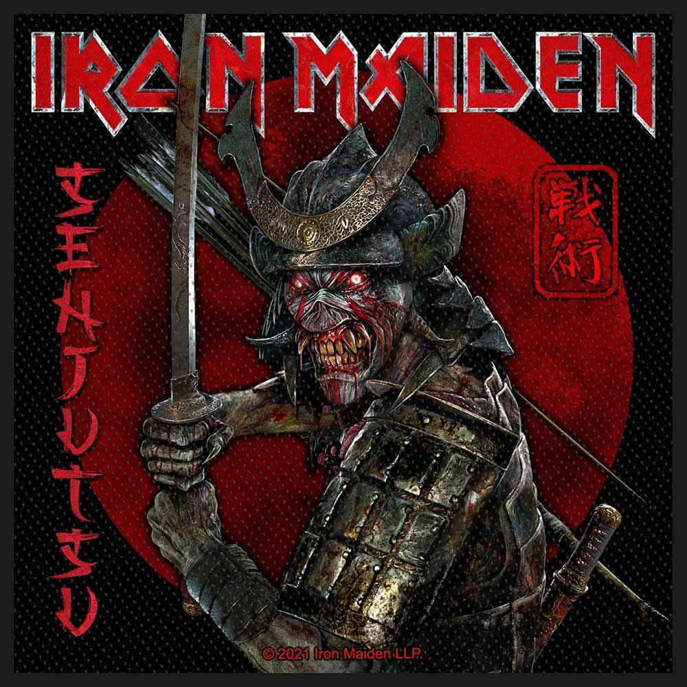 IRON MAIDEN: Senjutsu Standard Patch (tygmärke)