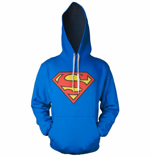 SUPERMAN: Shield Hoodie (Blue)