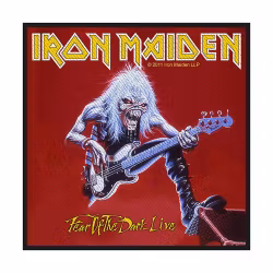IRON MAIDEN: Fear Of The Dark Live Standard Patch (tygmärke)