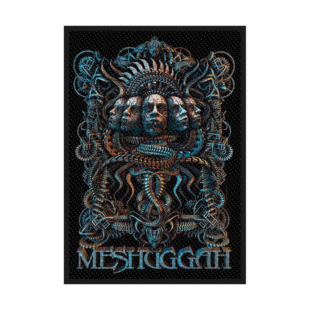 MESHUGGAH: 5 Faces Standard Patch (tygmärke)
