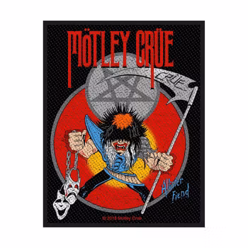 MÖTLEY CRUE: Allister Fiend Standard Patch (tygmärke)