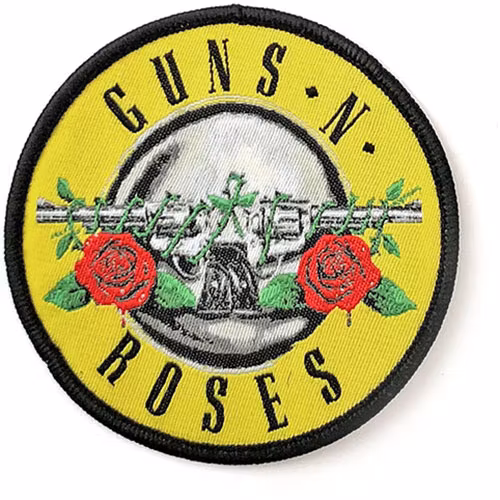 GUNS N' ROSES: Classic Circle Logo Standard Patch (tygmärke)