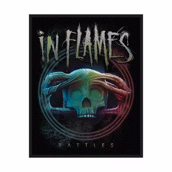 IN FLAMES: Battles Standard Patch (tygmärke)