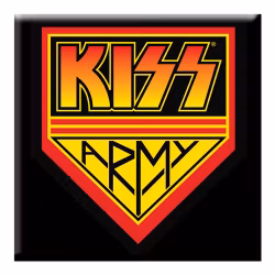 KISS: Army fridge magnet (kylskåpsmagnet)