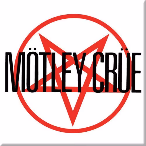 MÖTLEY CRUE: Shout At The Devil fridge magnet (kylskåpsmagnet)
