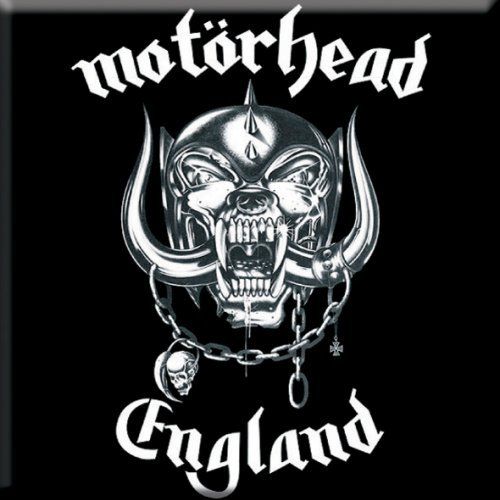 MOTÖRHEAD: England fridge magnet (kylskåpsmagnet)